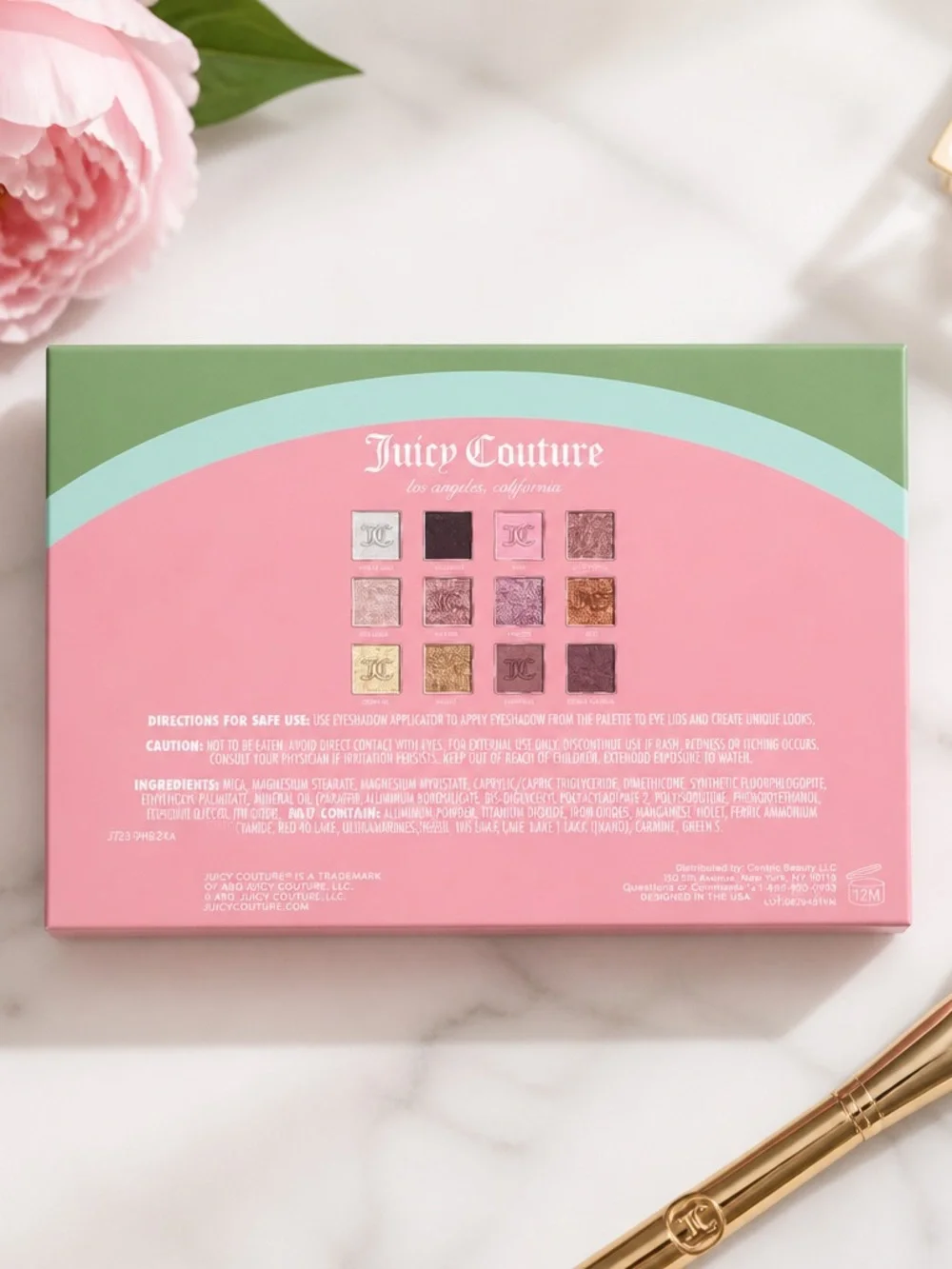 Juicy Couture Watermelon Ice Eyeshadow Palette New In Box